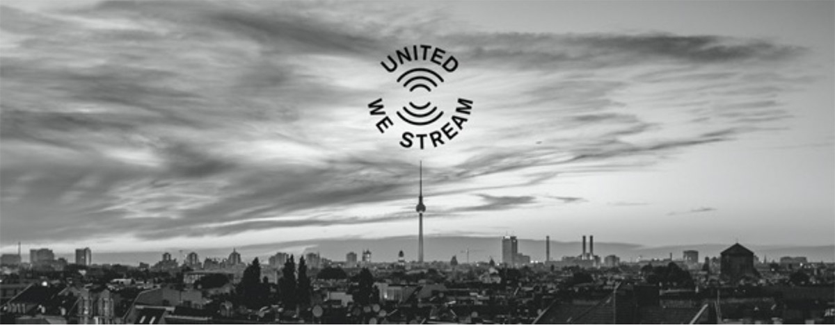 Cover picture of the streaming platform “UnitedWeStream"