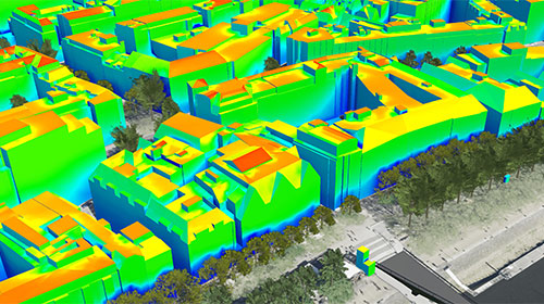 VC Solar - Solar potential analysis in 3D