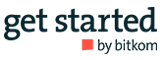 Logo get started by bitkom