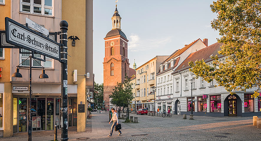 Die Altstadt des Berliner Bezirks Spandau