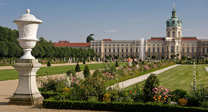 Schloss Charlottenburg im Berliner Bezirk Charlottenburg-Wilmersdorf