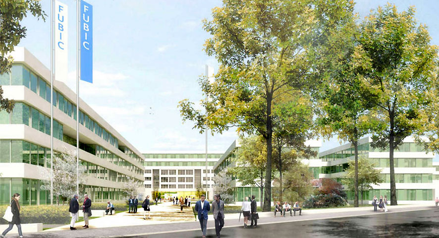 FUBIC Technologie- und Gründungszentrum in Berlin Dahlem (Rendering)