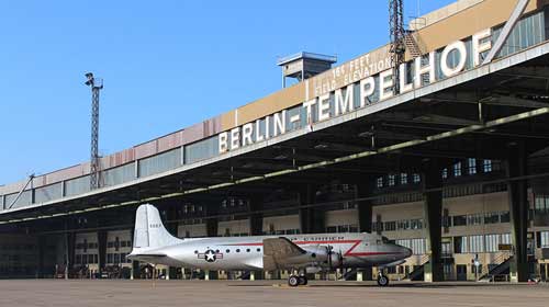 Rosinenbomber in Berlin-Tempelhof